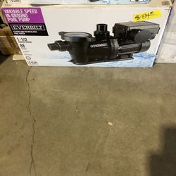 Everbilt 1.5 HP Variable Speed Pool Pump