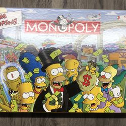 The Simpsons Monopoly Board Game 