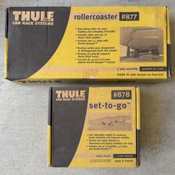 Thule Sweden Car Rack Systems #877, #878 for Kayaks/Cargo Great for Fishing