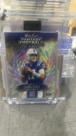Wild Card Fantasy Football Kanji Daniel Jones 1/1