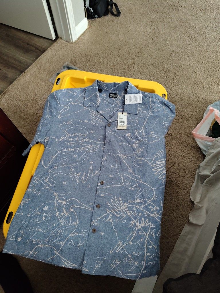 Denim Men Casual Shirt