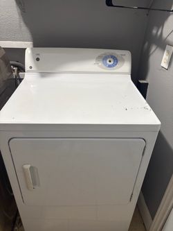 White Front-Load Dryer