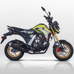 Lifan KP 150 5 Speed Fuel Injected Grome style Motorcycle . Top Of The Line 