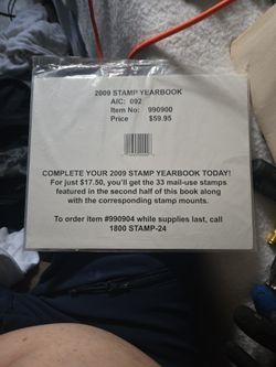 2009 STAMP YEARBOOK  SEE DETAIL.S