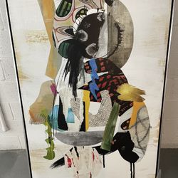 40”x 60” Canvas Art With Floating Frame