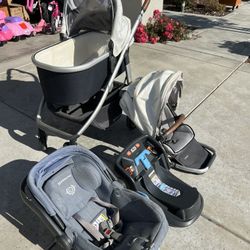 Cruz Stroller With Bassinet And Car Seat