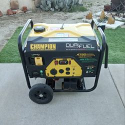 Generator Champion Dual Fuel 4750