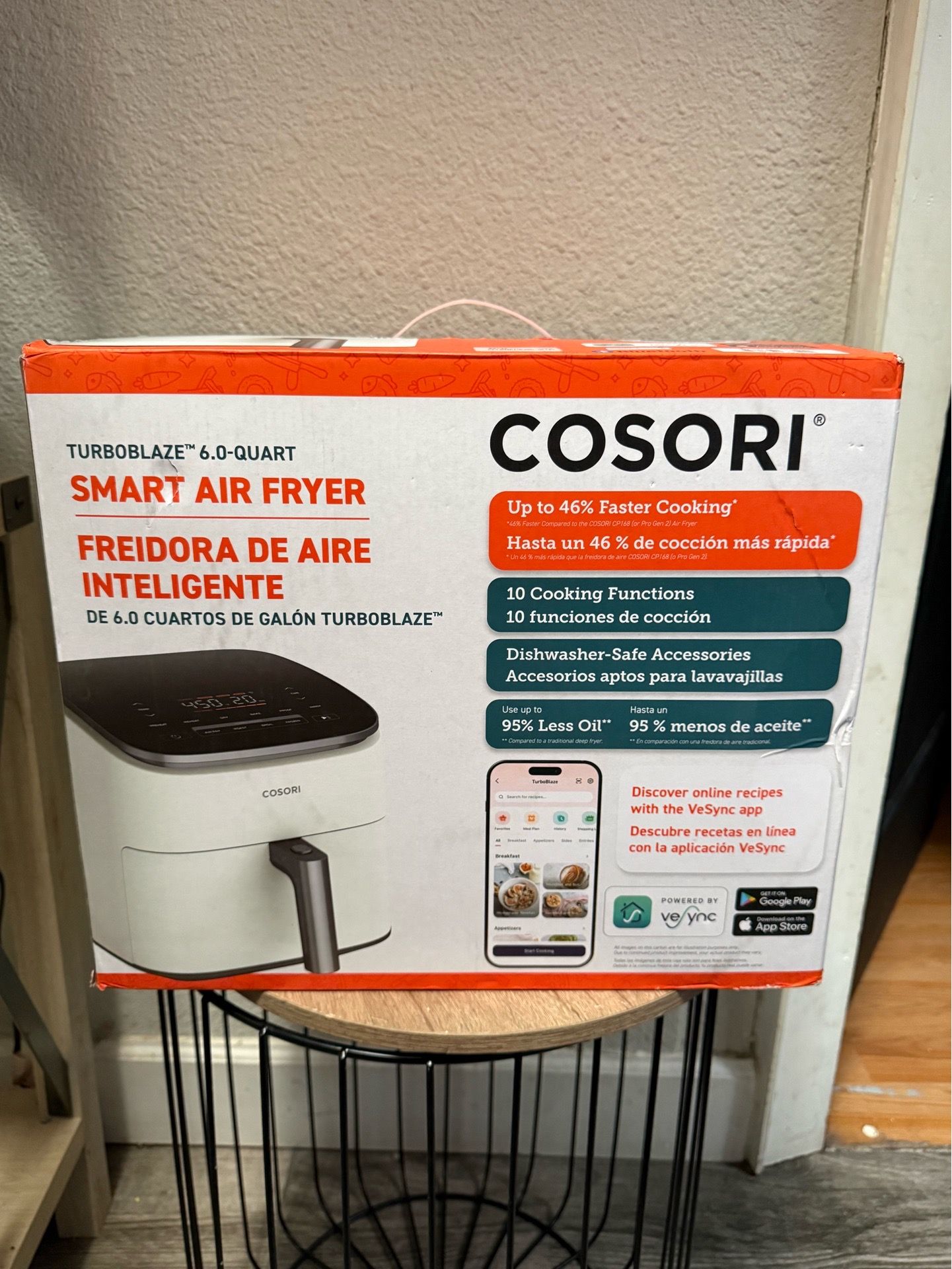 Smart air fryer