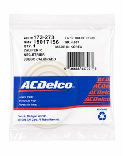 OEM GM / ACDelco Front Brake Caliper Repair Kit