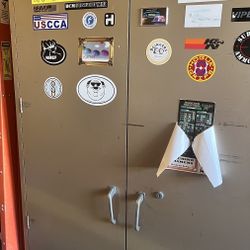 Metal Garage Cabinet With Shelves