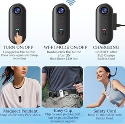 4K UHD WiFi mini sports camera, new