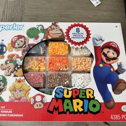 Perler Nintendo Super Mario Fused Bead Deluxe Box Kit