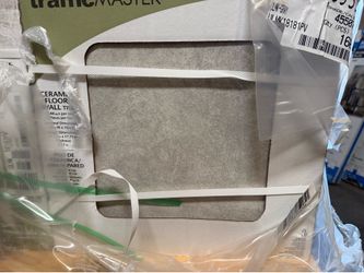 Portland Stone Gray 18 in. x 18 in. Glazed Ceramic Floor and Wall Tile