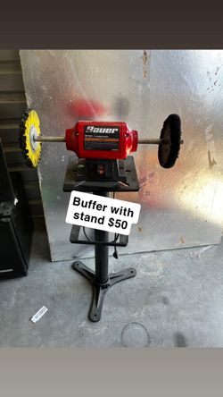 8” buffer with stand