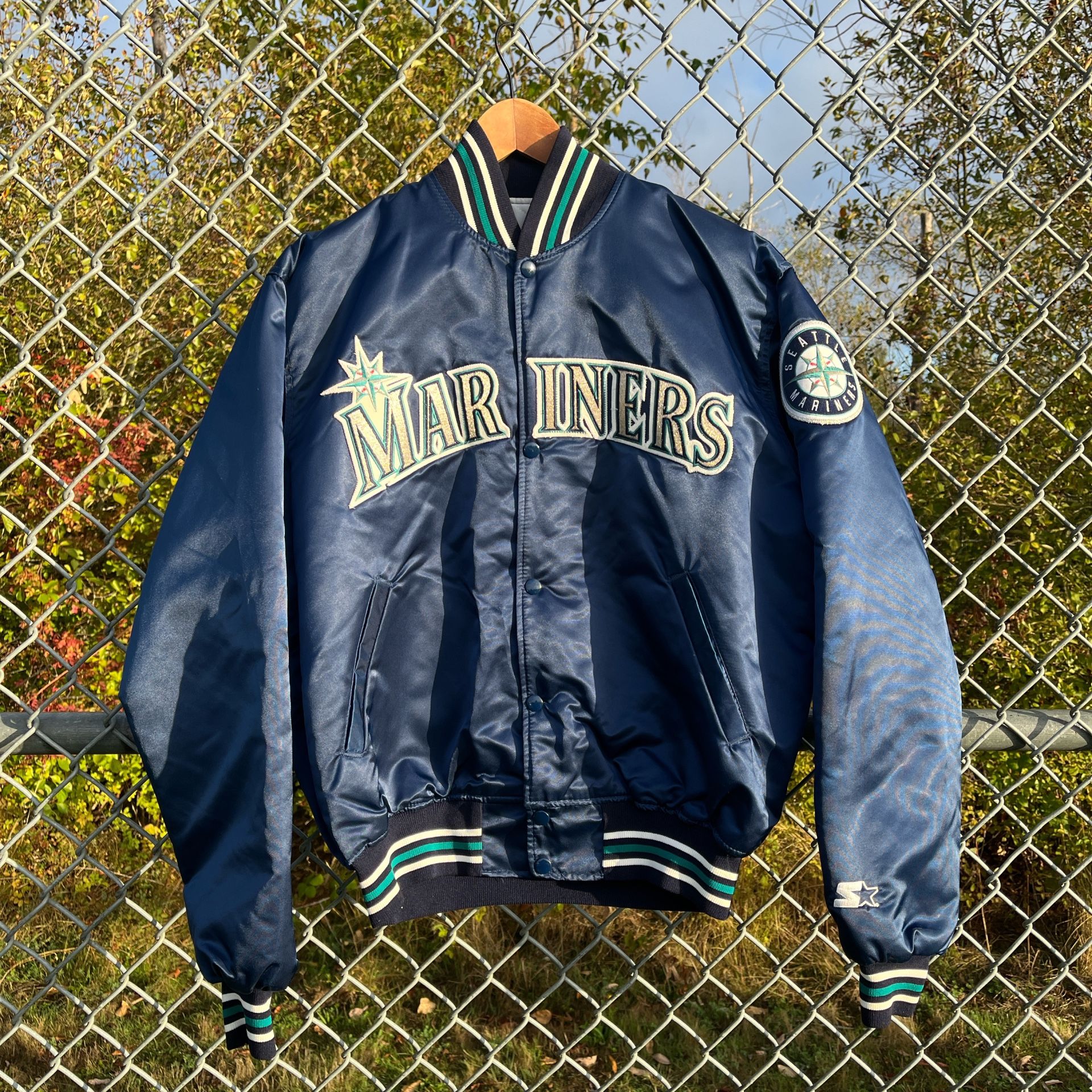 Vintage Seattle Mariners Started Jacket