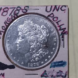 1878 Morgan Silver Dollar 