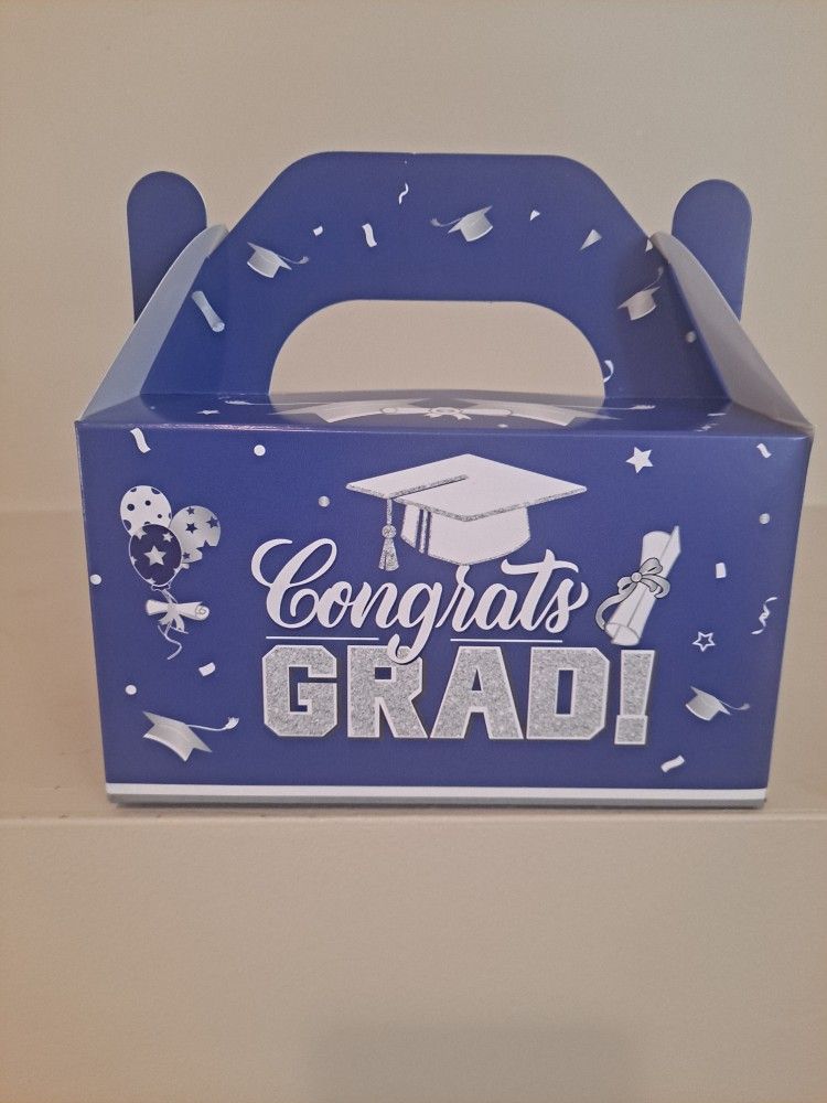 Brand New Graduation Treat Boxes 24 In Pack