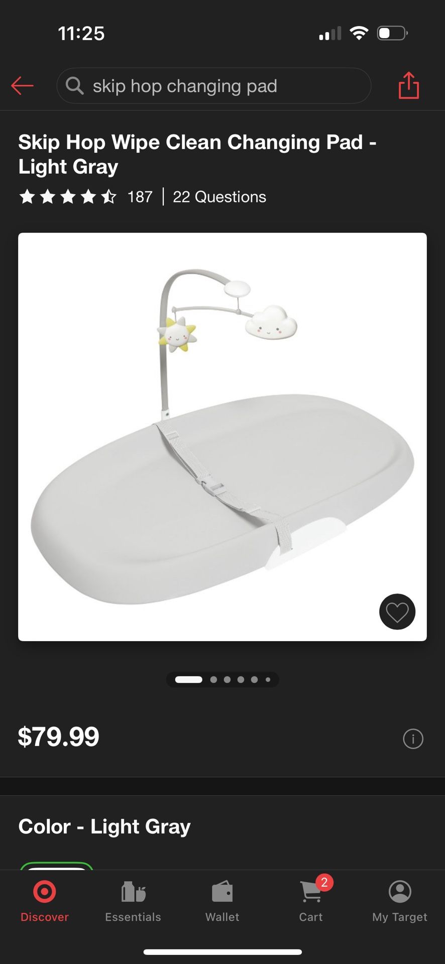 Skip Hop Changing Pad