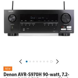 DENON Avr 8K A/V RECIVER 