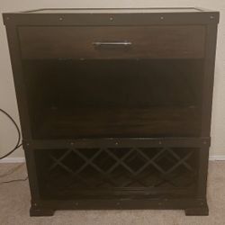 Howard Miller Wine & Bar Cabinet.    16 Depth, 36 Length, 32 Width