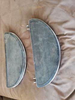Harley Halfmoon footboards probably aftermarket used?