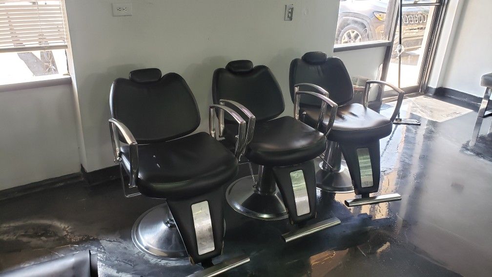 Barber chairs