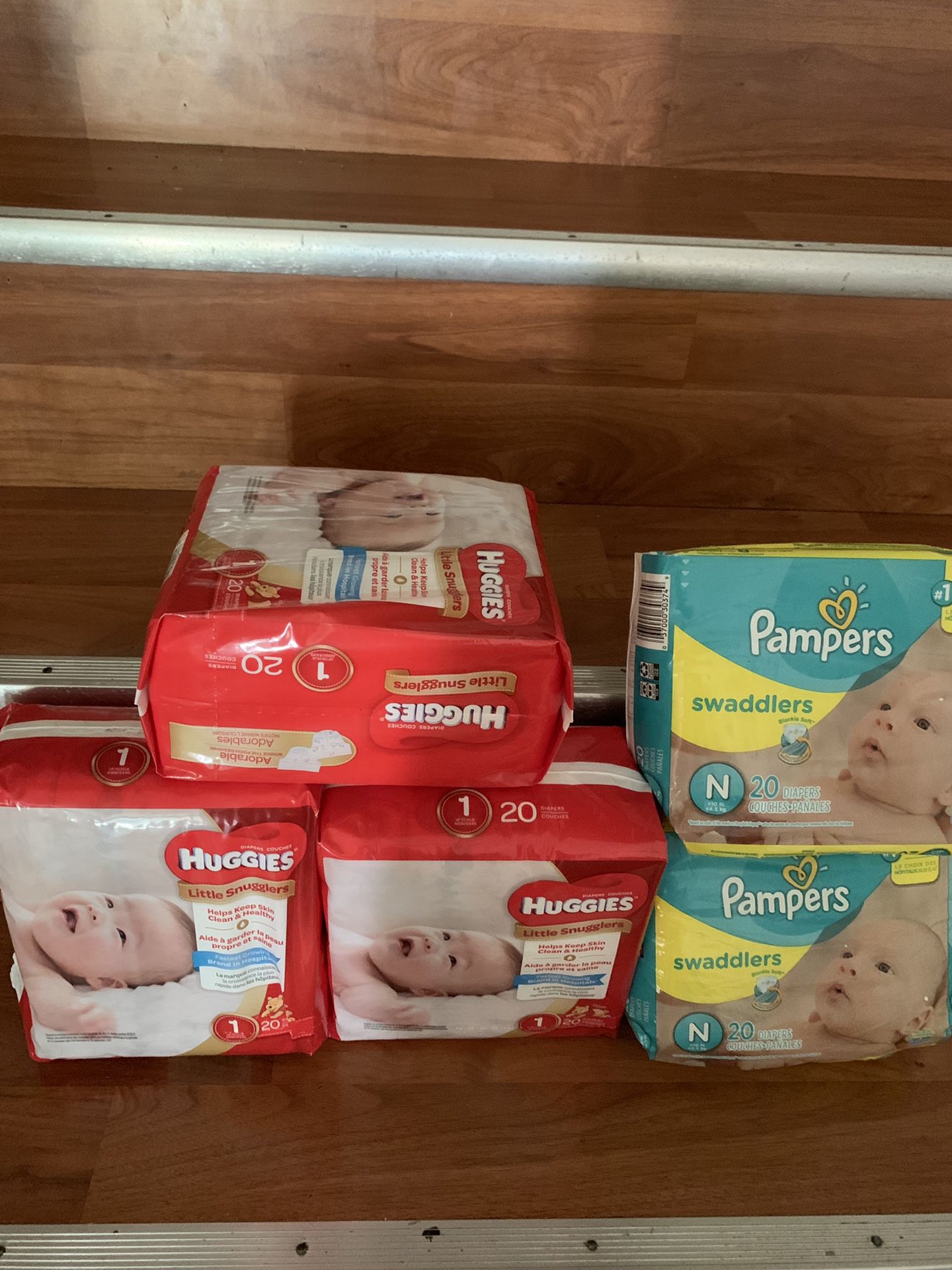Baby Newborn & Size 1 pampers BRAND NEW IN PACKAGE