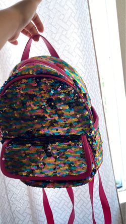Girls sequin backpack