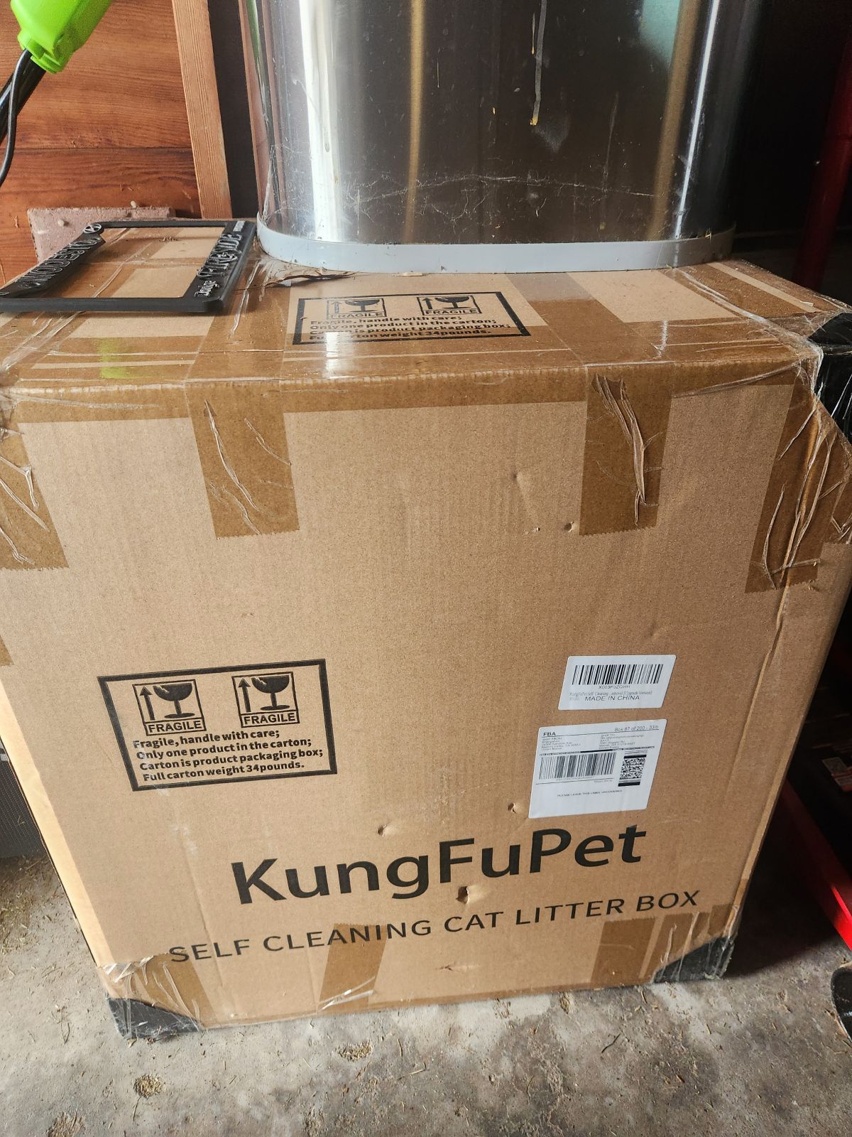 KungFuPet Robot Litter Box