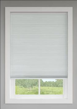 LEVOLOR 60-in x 72-in Snow Blackout Cordless Cellular Shade