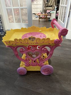Disney Princess Beauty And The Beast Tea Cart