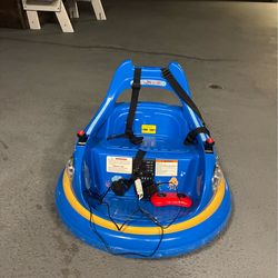 12V Electric Ride-On Bumper Car for toddlers and kids,
