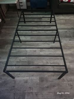 Twin metal bed frame