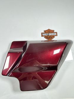2018  Harley Road Kind Right Side Cover Black Cherry Red OEM 66048-09.BEST OFFER WELCOME. SM9KNT0057