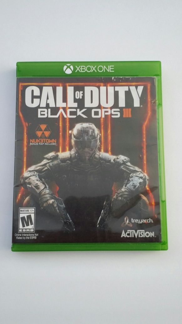 Call Of Duty Black Ops 3 (Microsoft Xbox One) Pre-owned Look