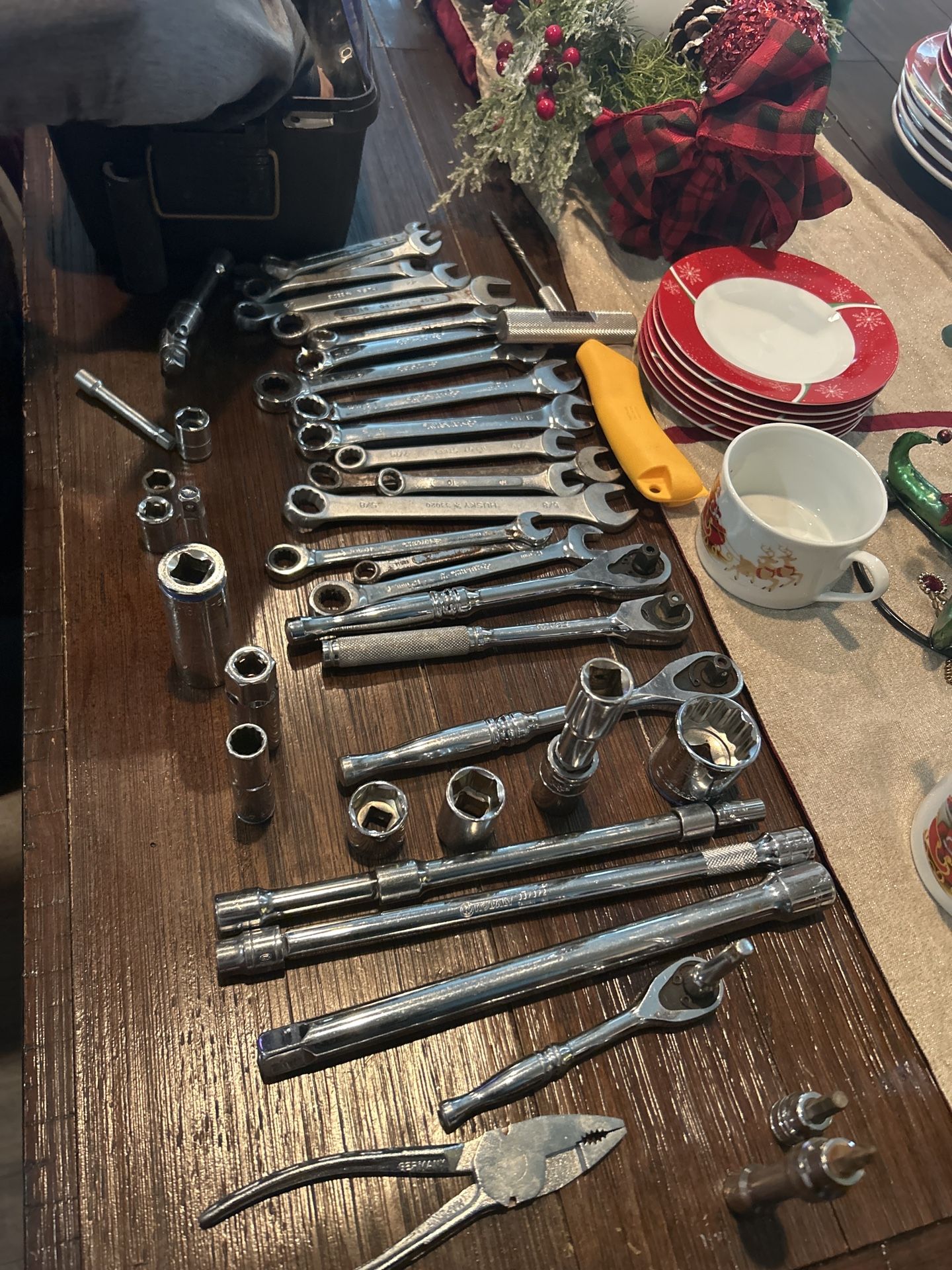 💥 Mechanic Tool Lot – Wrenches, Ratchets, Sockets & More – Great Condition 💥