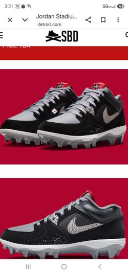 Jordan Stadium 90 Low Td Football Cleats Size 10
