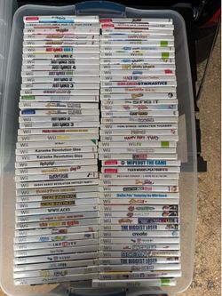 Nintendo Wii games $5 - $10 each, or all 189 for $700 firm , pickup Inman / Campobello SC or can ship