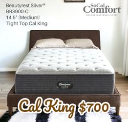 BeautyRest Silver Cal King Mattress