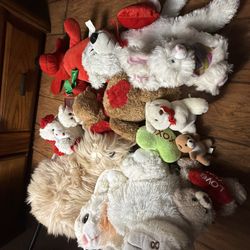 Take all 12 pieces assorted stuff toys