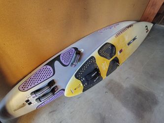 Classic Mistral Screamer & Mistral Echo Windsurfing Surfboards Sailboards