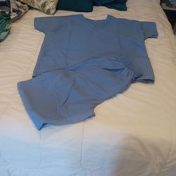 Uniforme L-xl Buenas Condiciones Celeste