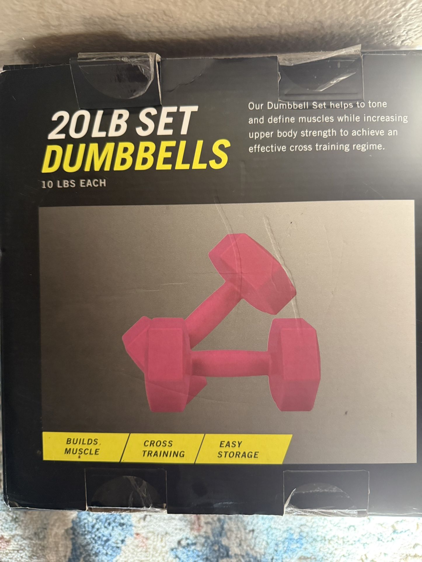 10 Lb Dumbbells X 2
