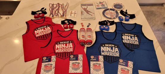 American Ninja Warrior Party Lot BRAND NEW
