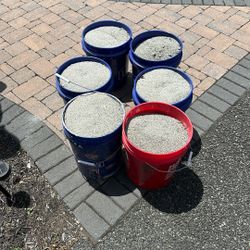 FREE Gray Marble Chips/pea Gravel 