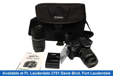 Canon Ds126491 Black Digital SLR Camera