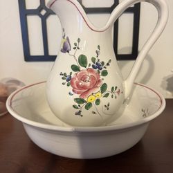 Italian Ceramic Pitcher