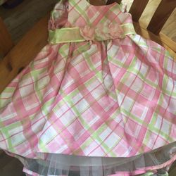 Spring dress size 12 mos.