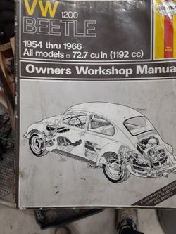 Haynes 1954 Thru 1966 Vw Manual
