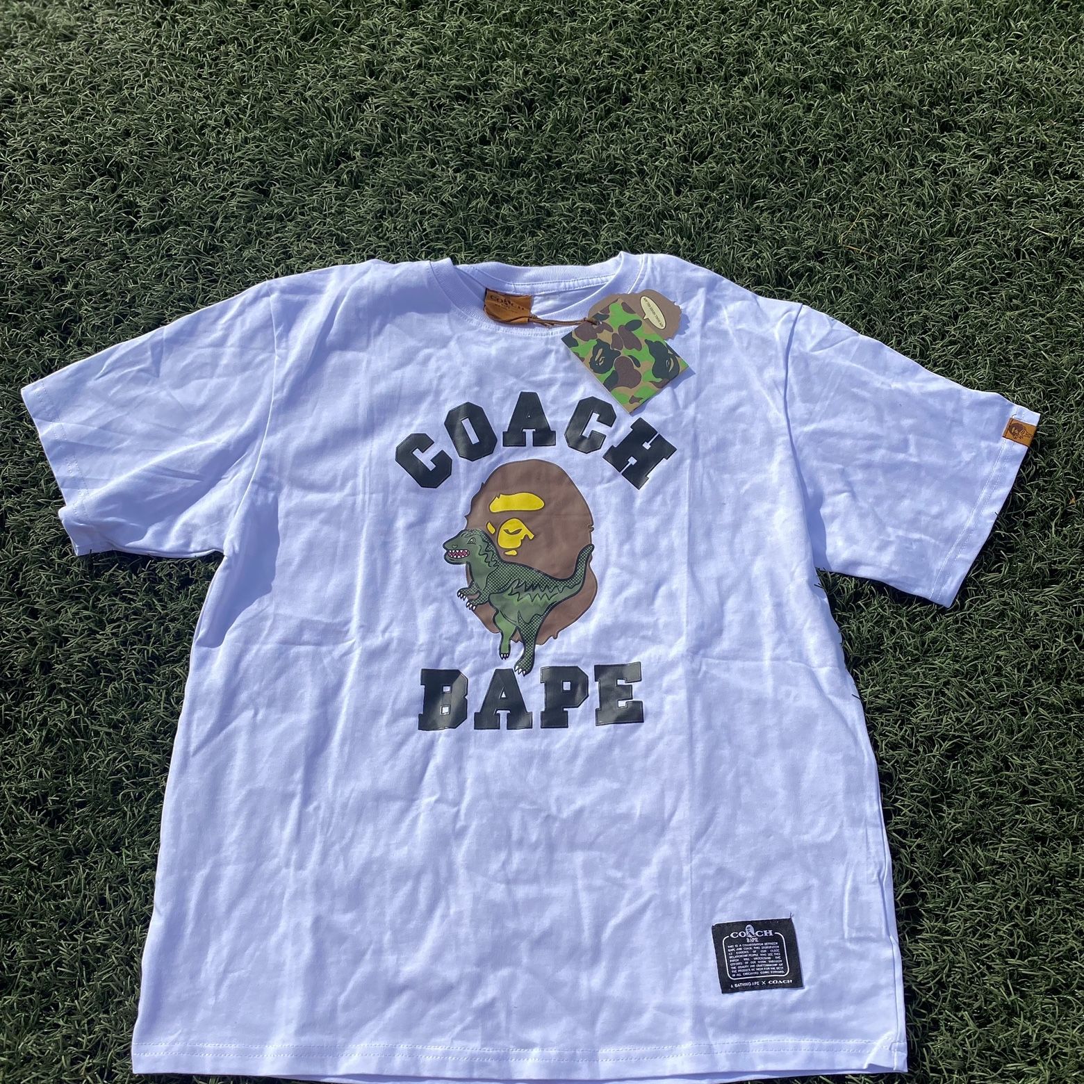 BAPE x Coach Rexy Tee for Sale in Moreno Valley, CA - OfferUp
